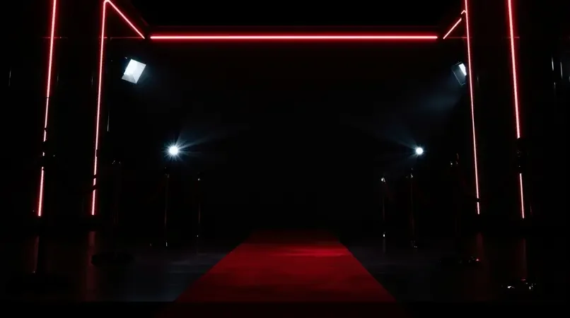 女星红毯礼服翻车，高清生图曝光引热议 - 91网娱乐爆料配图